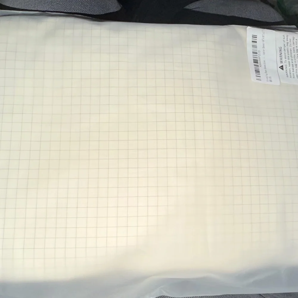 White Organic Grounding Mattress Cover